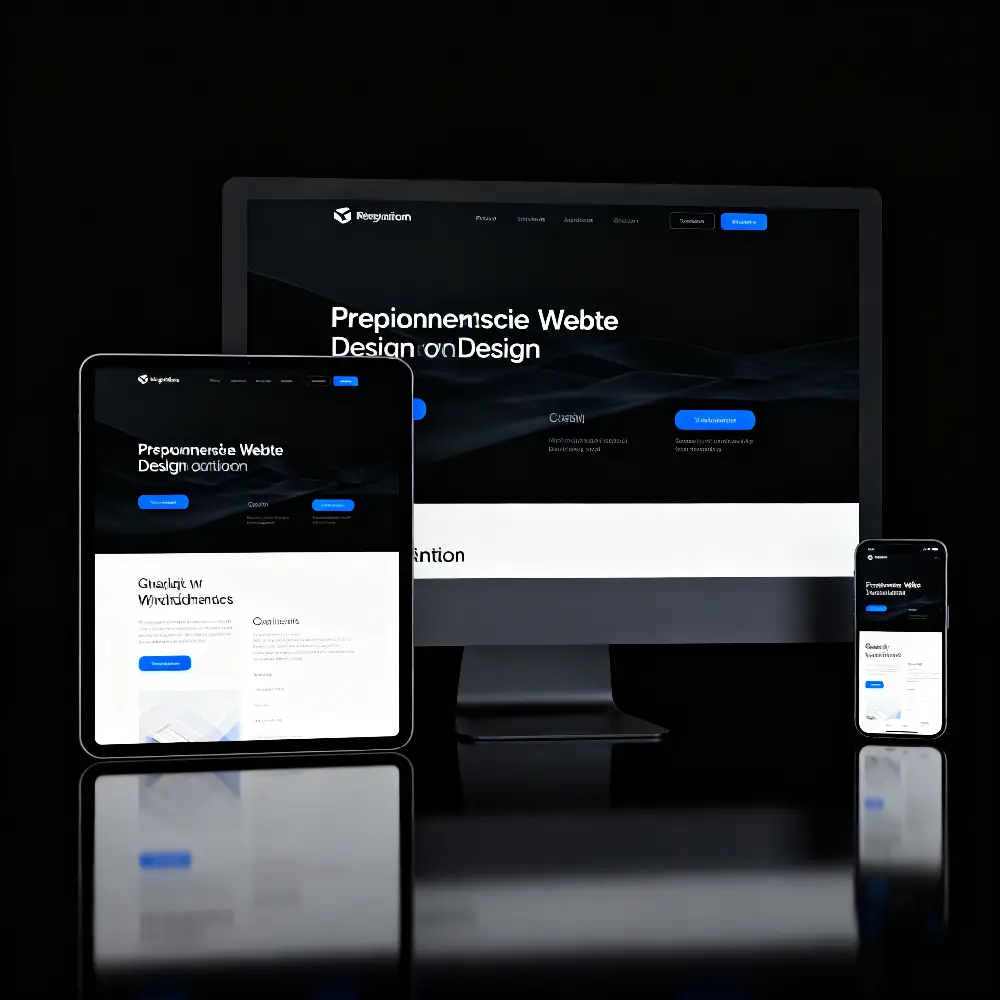 Custom website design layouts and responsive screens for Vancouver businesses