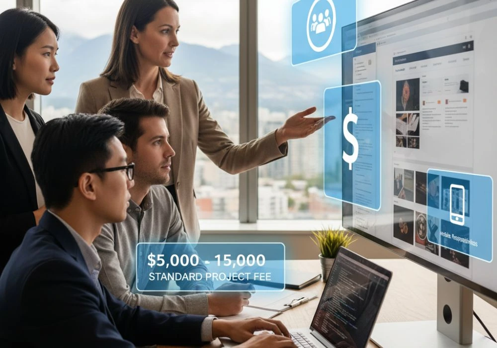 Website design cost Vancouver
