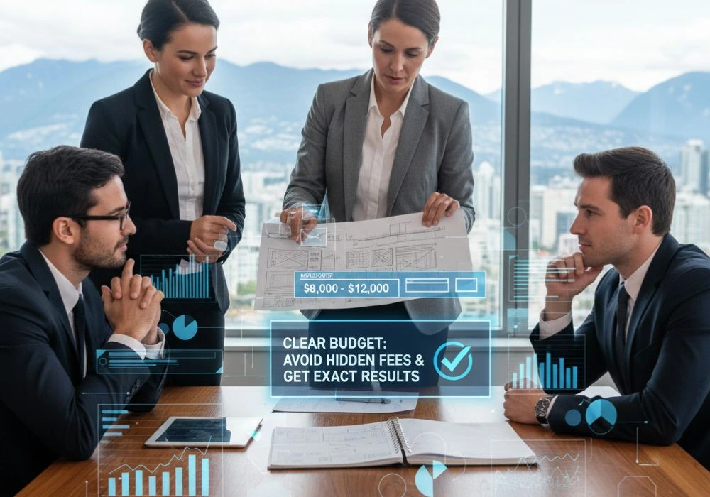 Vancouver web design rates 2026