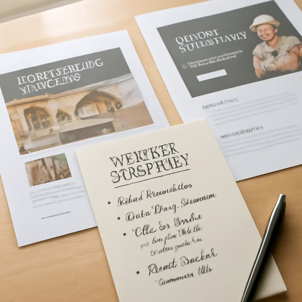 Website strategy notes and examples related to lead-gen site strategy for contractors and trades