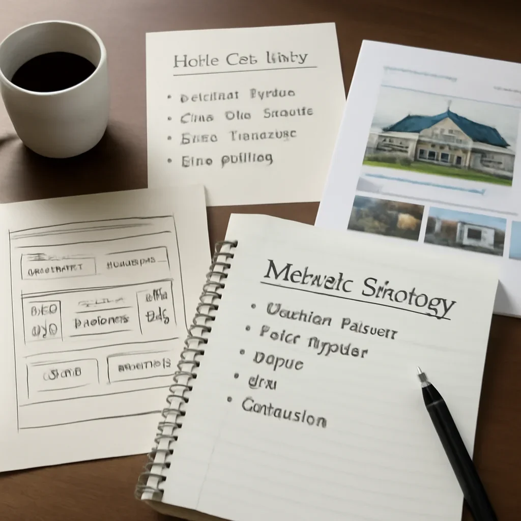 Website strategy notes and examples related to lead-gen features for realtors and brokerages