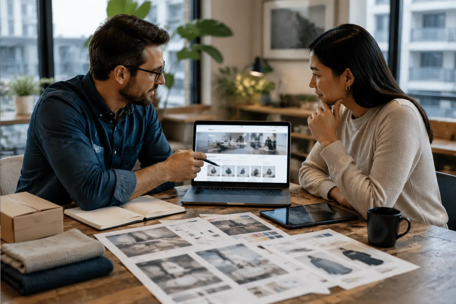 Responsive ecommerce storefront review for a Vancouver business before online store launch