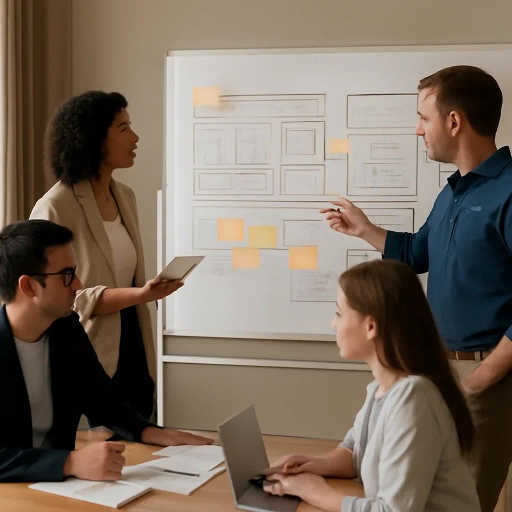 Ecommerce website design process from catalogue discovery through storefront launch