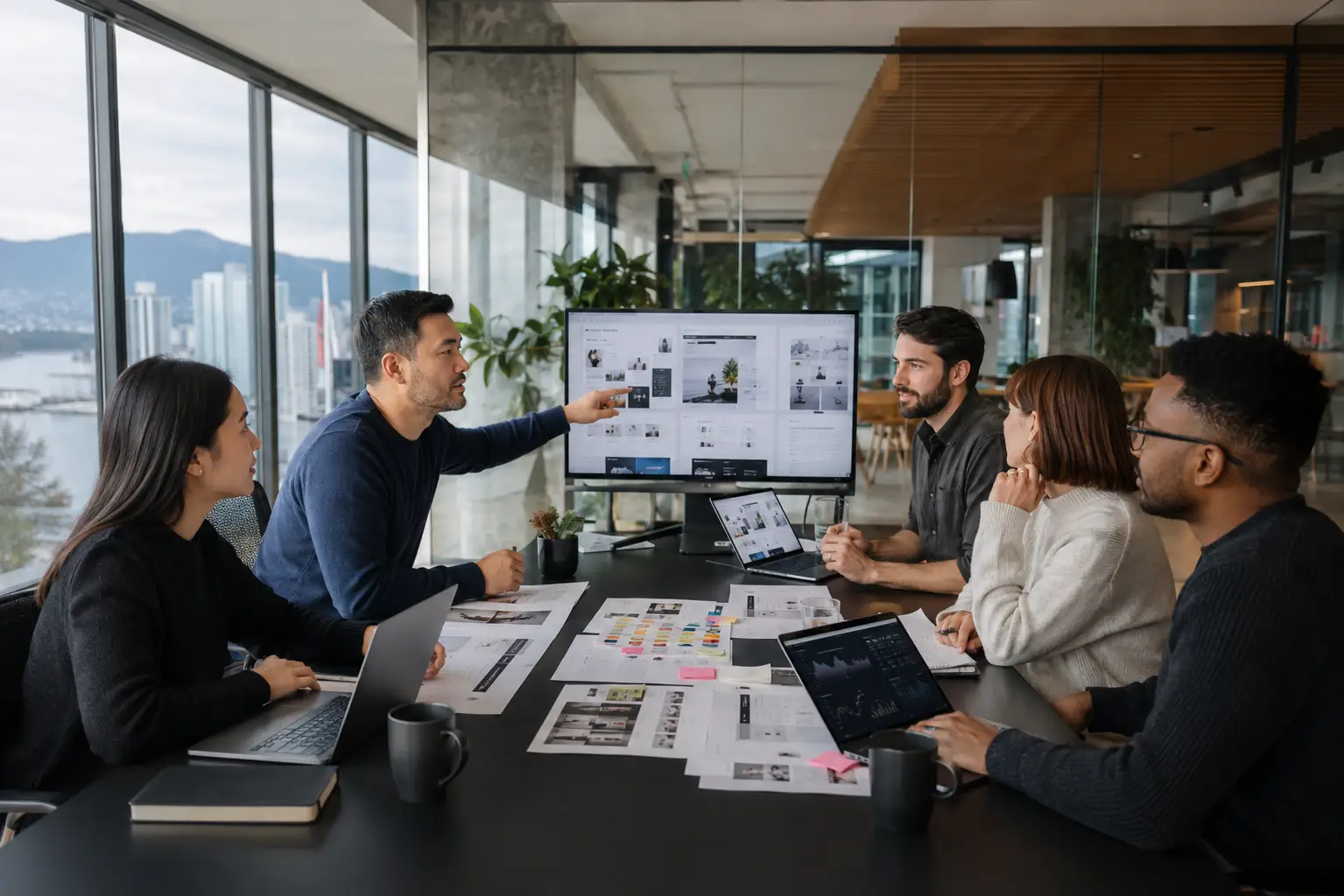 Website Design Agency Services for Vancouver Businesses strategy session in Vancouver