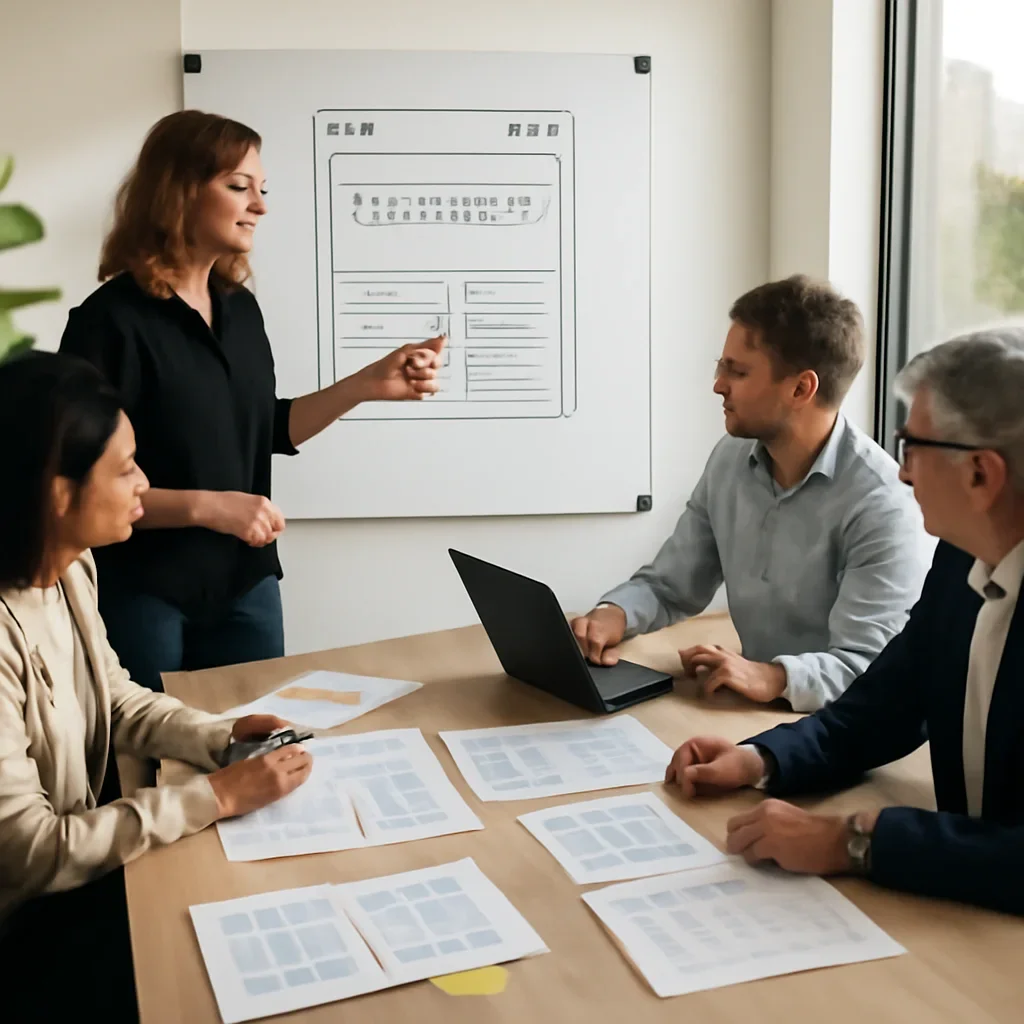 Vancouver web development process with technical discovery, page templates, responsive development and launch review