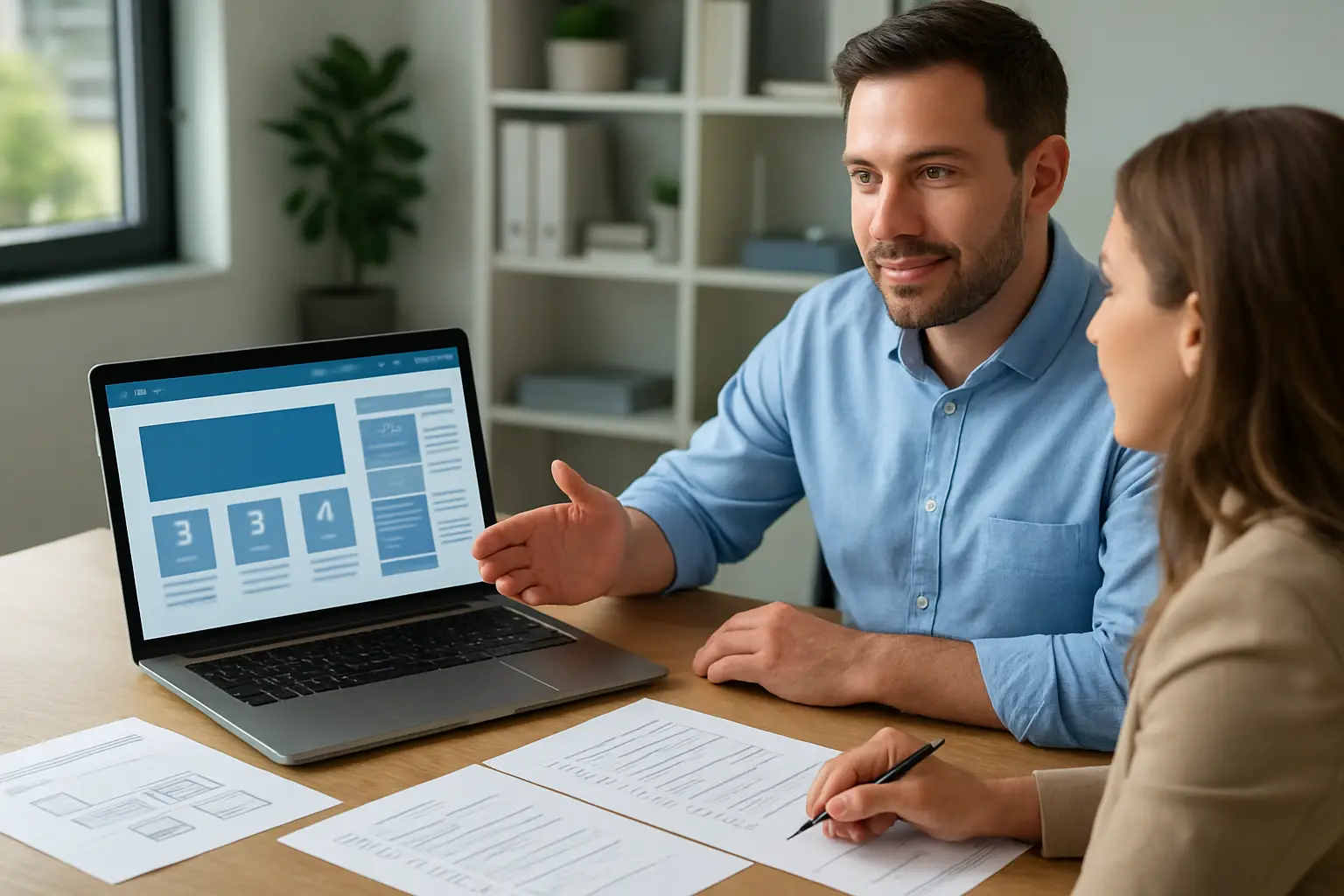 Website maintenance planning with page updates technical checks and content notes