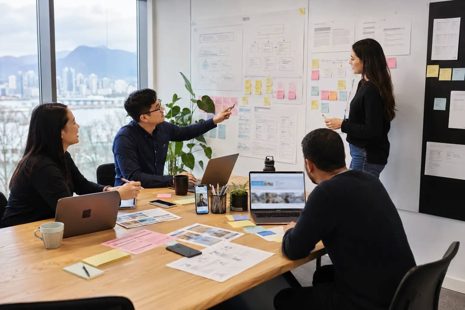 Nonprofit web design process covering mission, programs, impact, donations and volunteer pathways