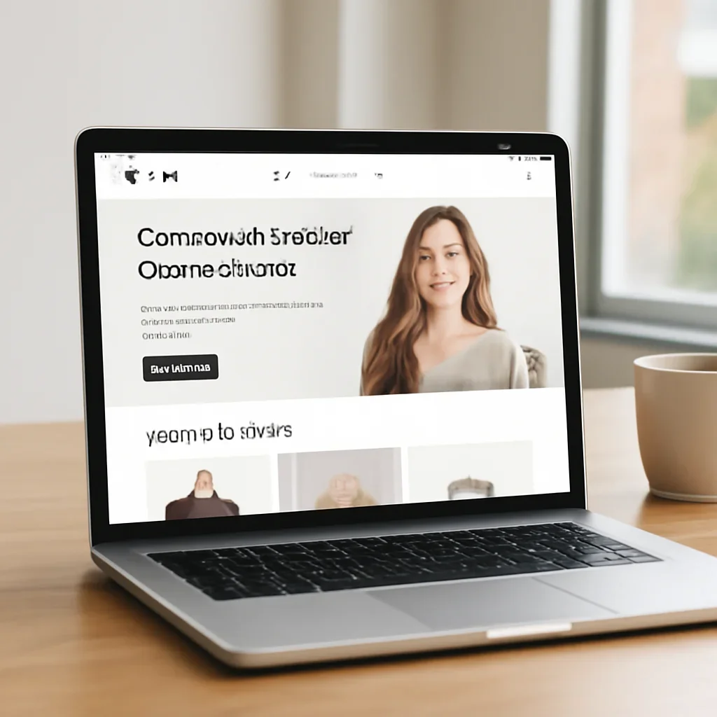 Conversion-focused Shopify website concept presented for a Vancouver ecommerce business