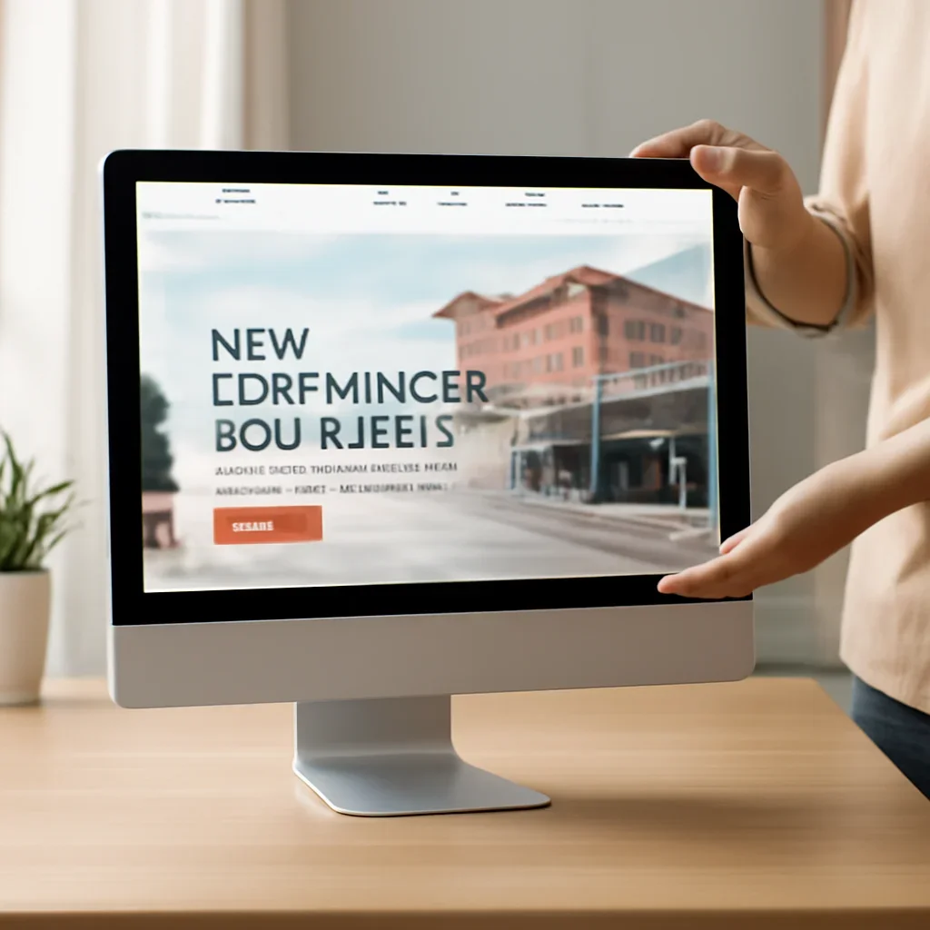 Completed responsive website concept for a New Westminster business ready for review