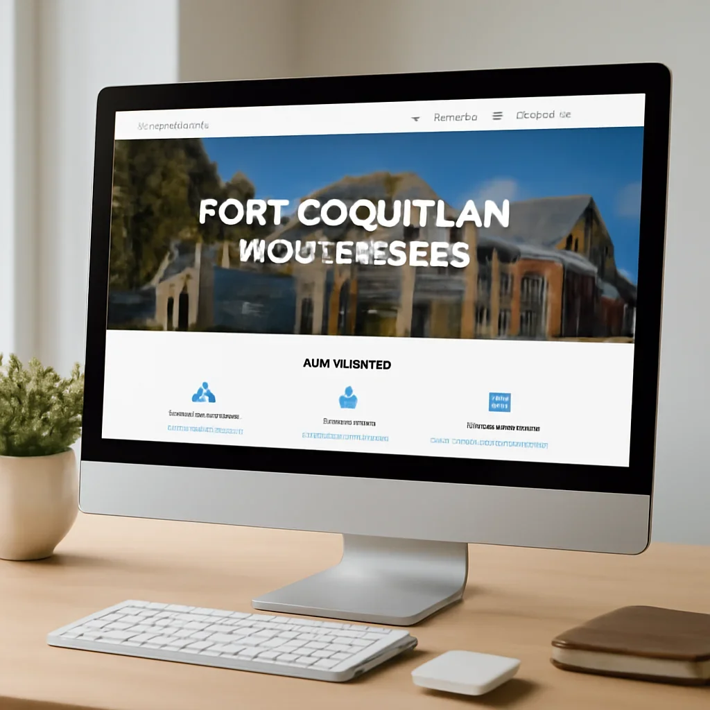 Presentation of a custom Port Coquitlam business website concept