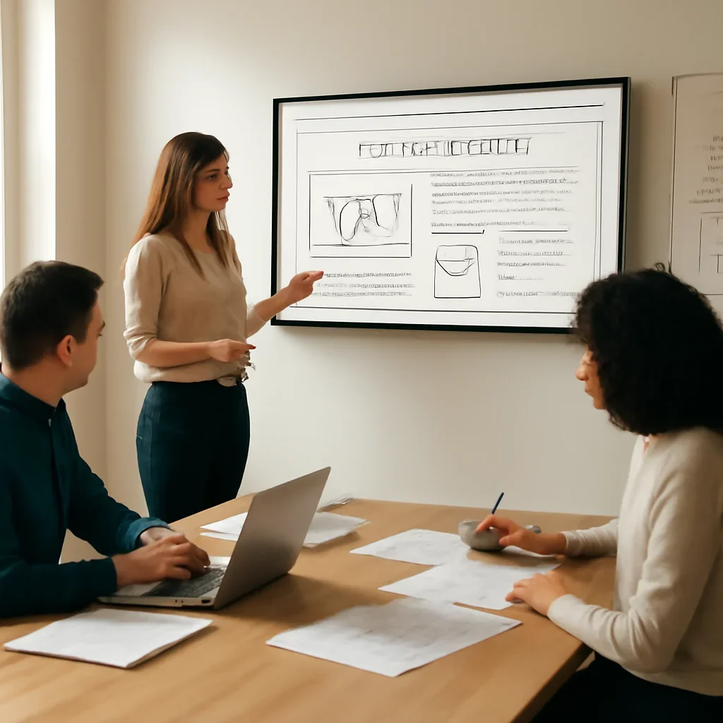 Port Coquitlam website design process with sitemap wireframes and conversion planning