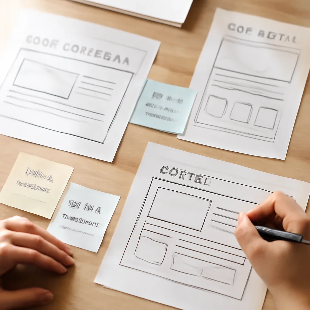Port Coquitlam business website planning with wireframes and local service content