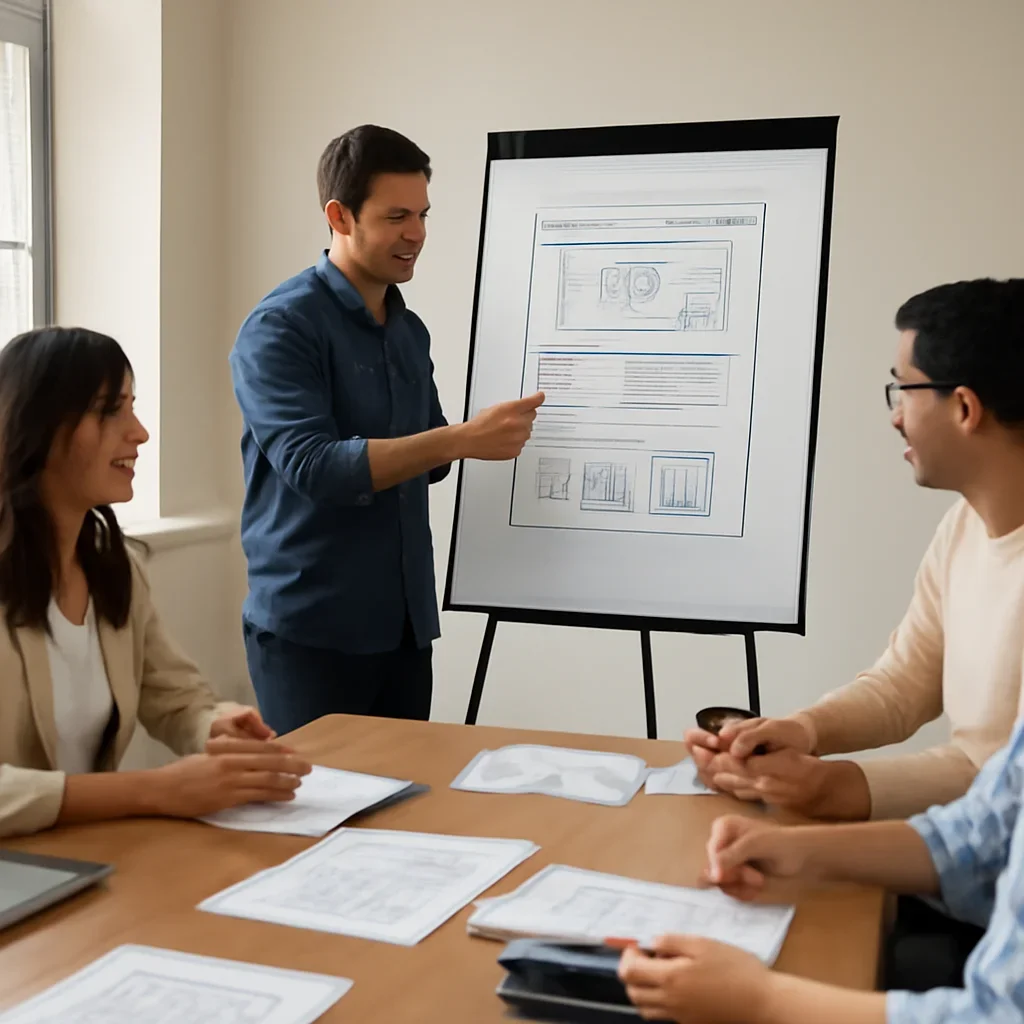 Website design workshop for pricing planning in Vancouver