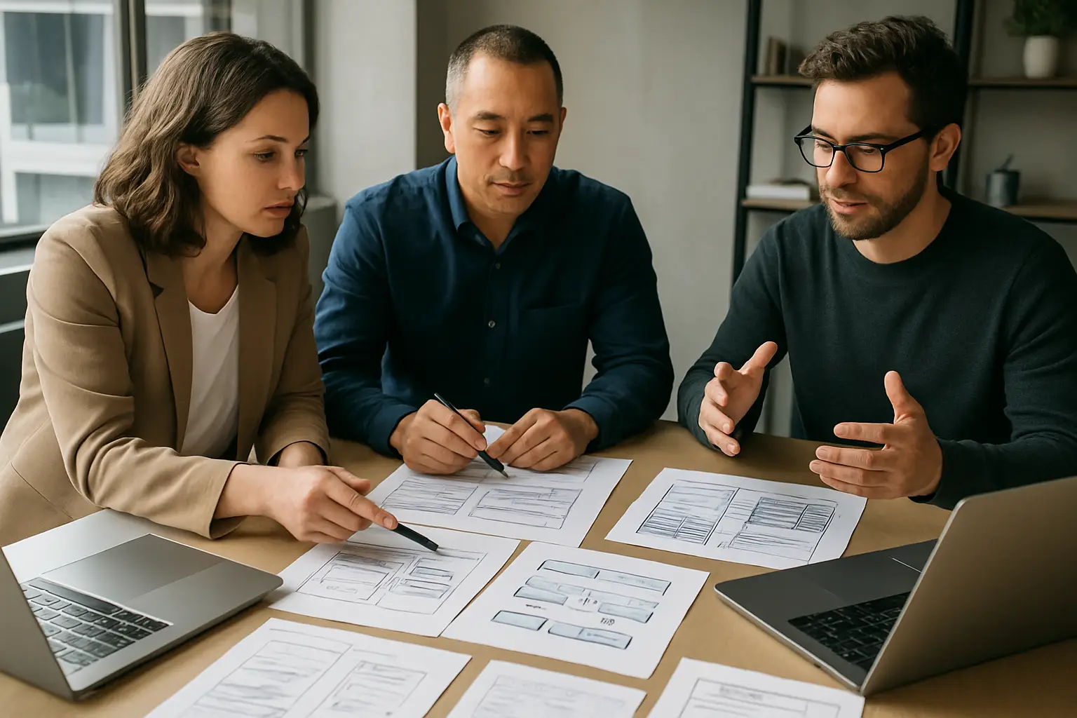 Website design process workshop for local business web design for better visibility and more inquiries