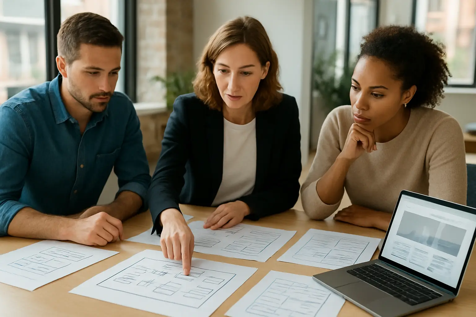 East Vancouver website design process with sitemap wireframes and conversion planning