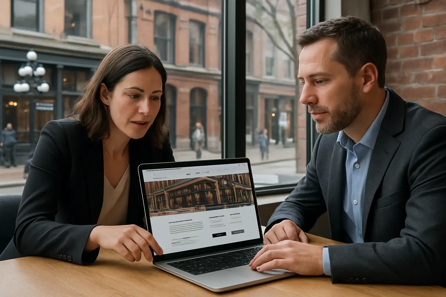 Gastown web design consultation for a local Vancouver business