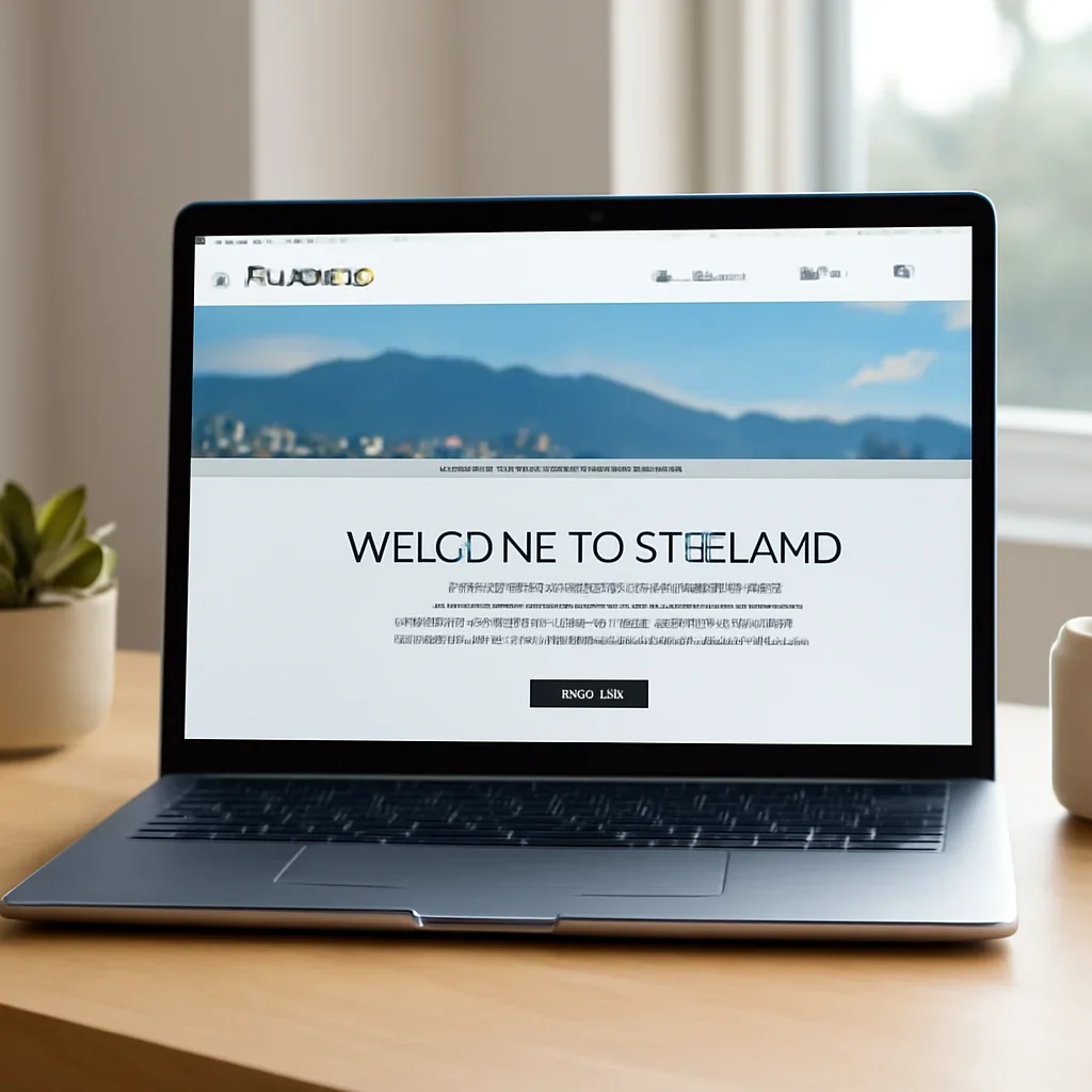 Presentation of a custom Kitsilano business website concept