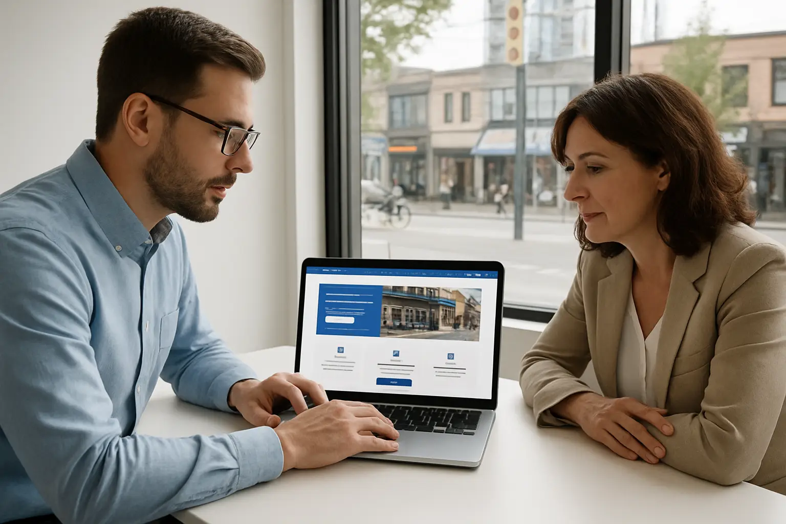 Mount Pleasant web design consultation for a local Vancouver business